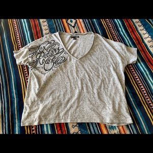 Grey Heathered Fox Shirt